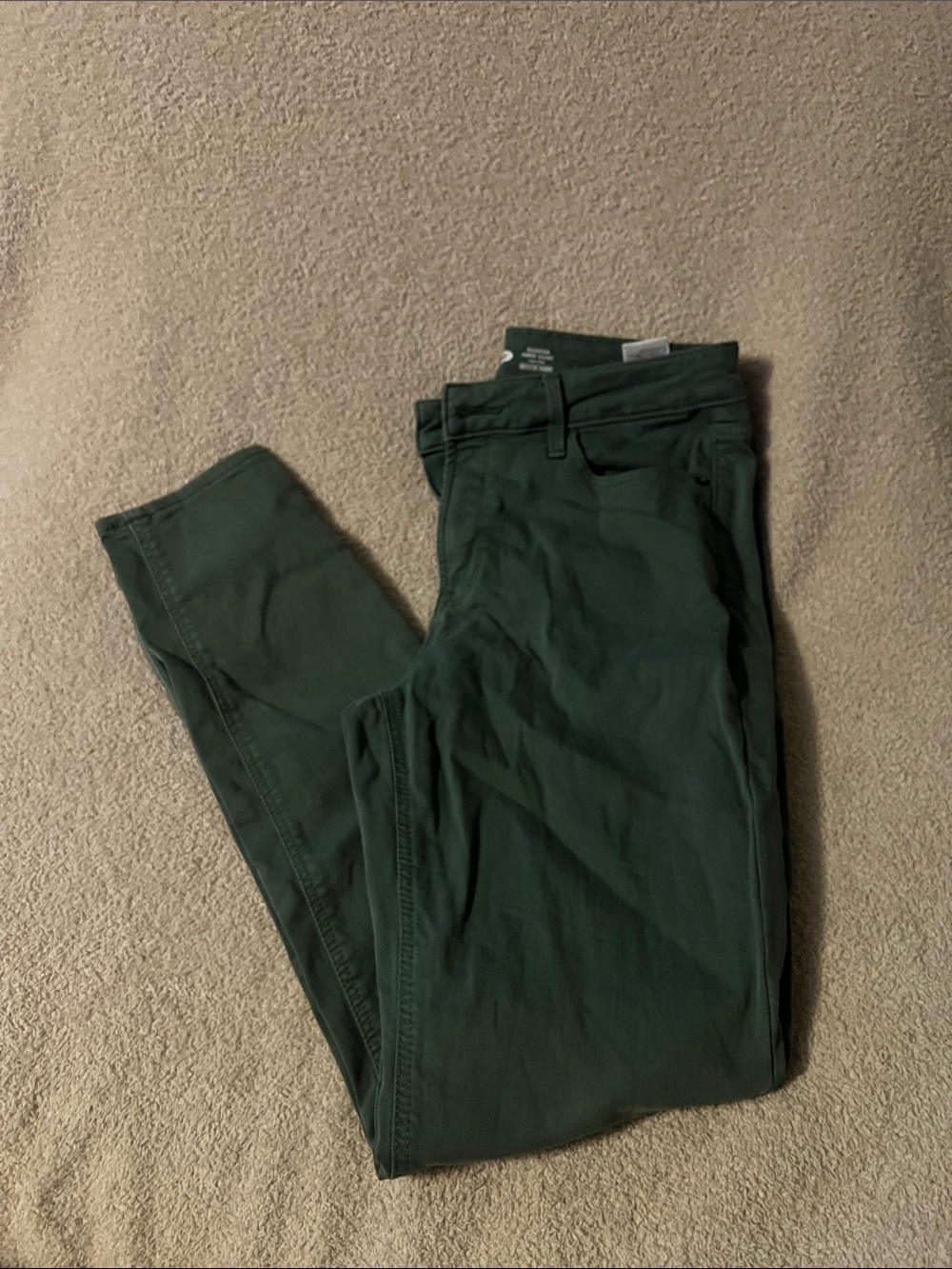 Old Navy Dark Green Skinny Pants